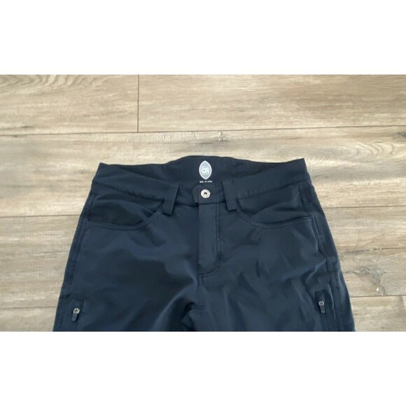 Club Ride Bike Pants Mens S Black Cargo Zipper Pocket Tempest Soft Shell - Picture 2 of 9